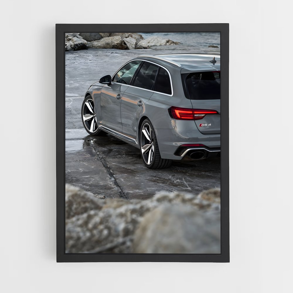 Poster Évasion Grise – affiche Audi (vue 2)